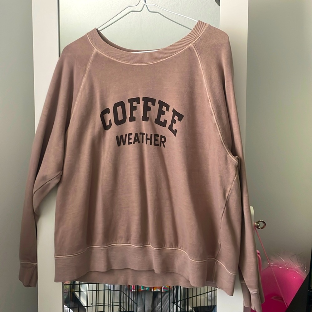 Old Navy, Crewneck, Large, Brown